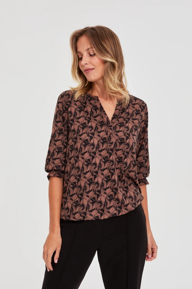 WOMEN'S SWEATER Z-SW-4823 COFFEE