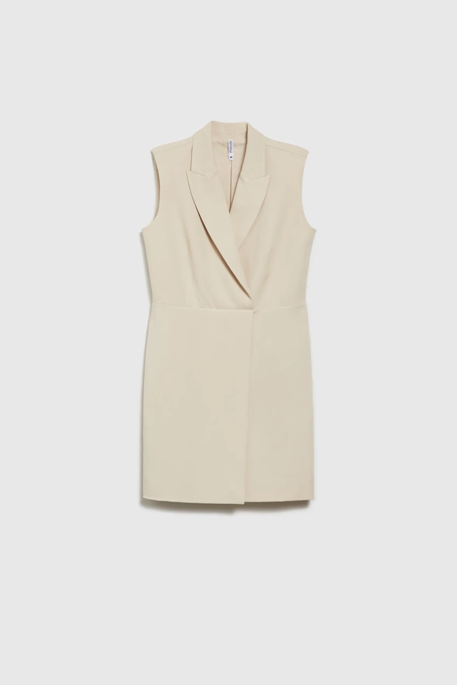 WOMEN'S DRESS L-SU-4633 L.BEIGE