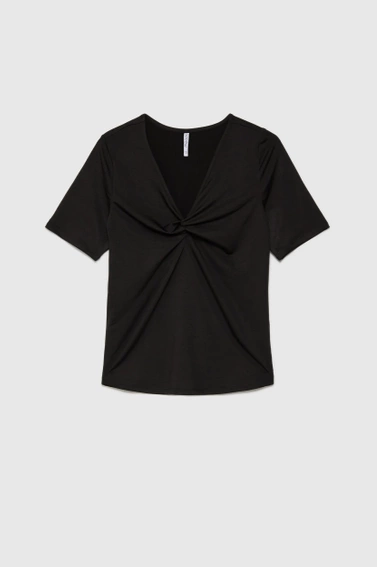 WOMEN'S TSHIRT L-TS-4605 BLACK