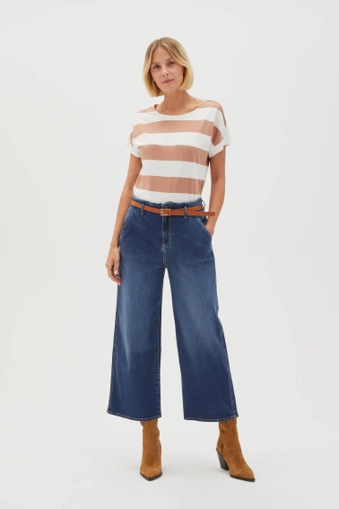 WOMEN'S JEANS L-JE-4607 BLUE