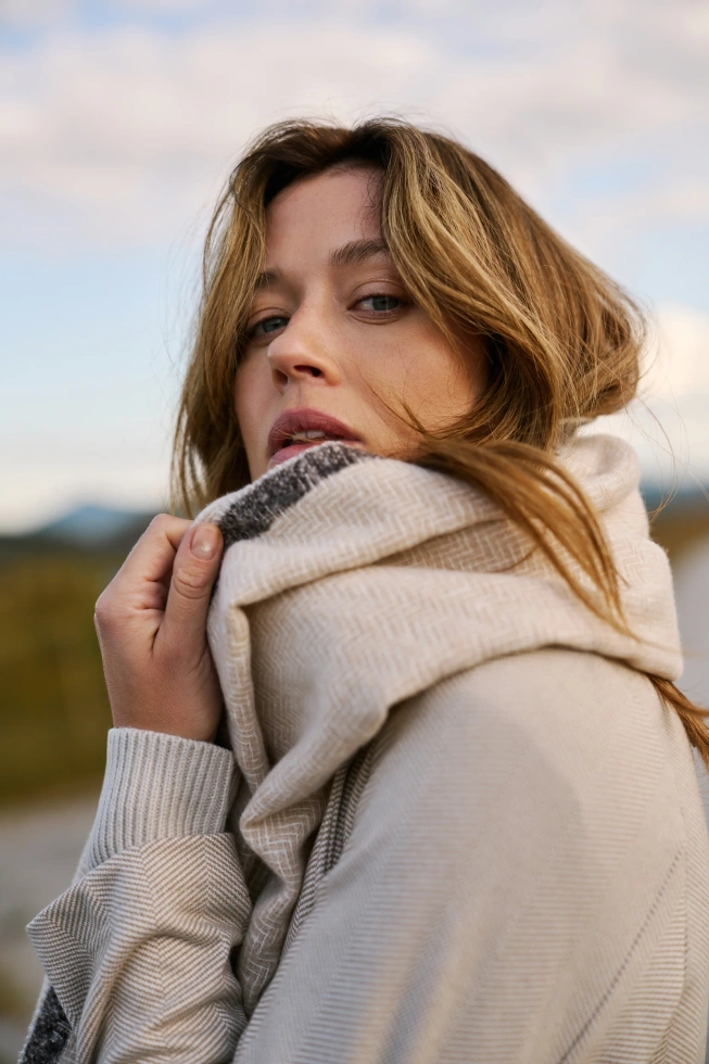 WOMEN'S SCARF Z-SZ-4800 BEIGE