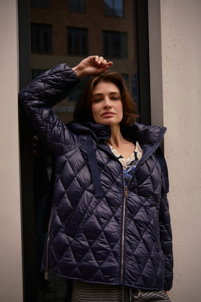 WOMEN'S JACKETS Z-KU-4802 NAVY