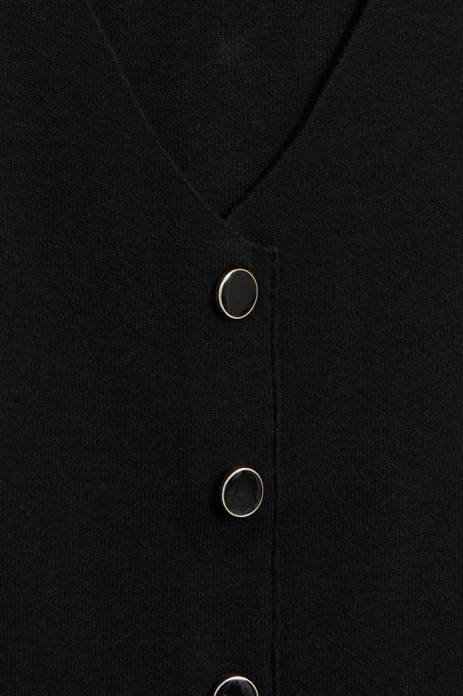 SWETER DAMSKI L-SW-4901 BLACK