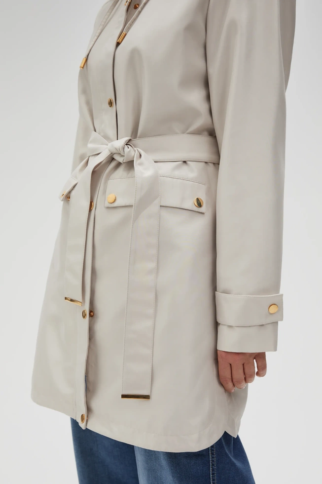 WOMEN'S JACKETS L-KU-4610 L.BEIGE