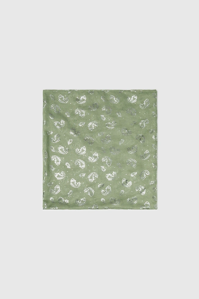 WOMEN'S SCARF L-SZ-4601 OLIVE