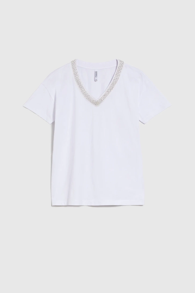 WOMEN'S TSHIRT L-TS-4649 WHITE-set