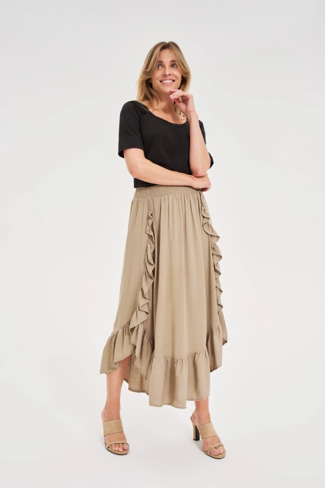 WOMEN'S SKIRT L-SC-4615 OLIVE