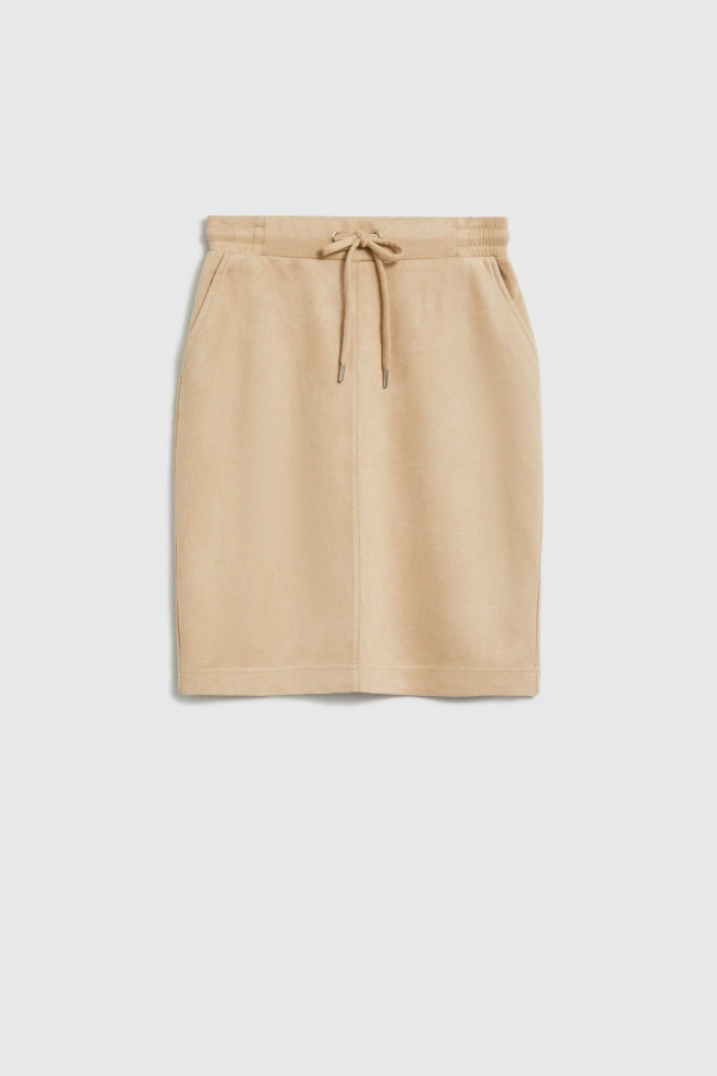 WOMEN'S SKIRT L-SC-4902 BEIGE