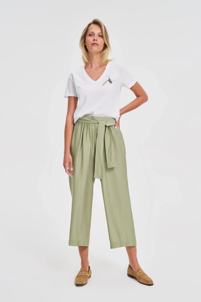 WOMEN'S TSHIRT L-TS-4660 WHITE