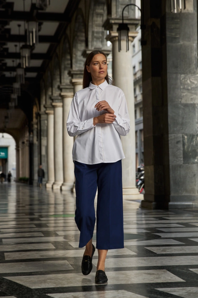 WOMEN'S SHIRT Z-KO-4825 WHITE-set