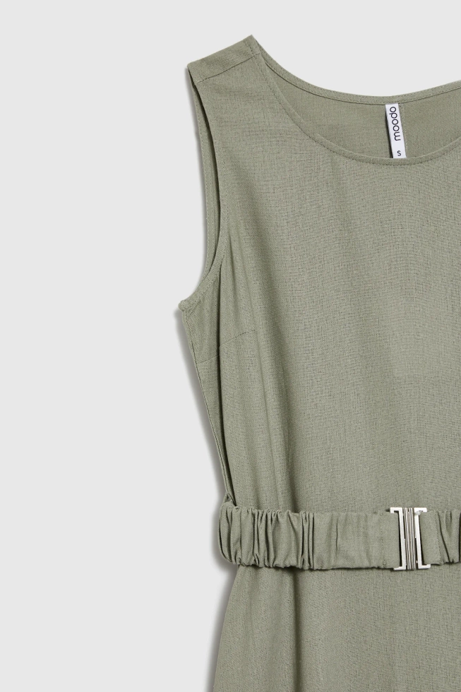 WOMEN'S DRESS L-SU-4665 OLIVE