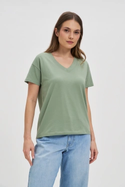 WOMEN'S TSHIRT L-TS-4625 OLIVE