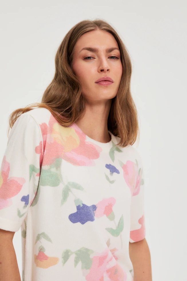 WOMEN'S SWEATER L-SW-4909 MULTICOLOUR