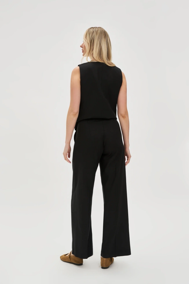 SPODNIE DAMSKIE L-SP-4640 BLACK-pakiet