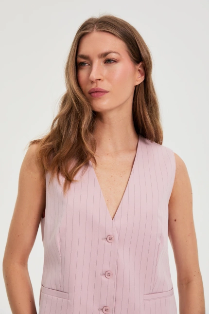 MARYNARKA DAMSKA L-KA-4924 DUSTY PINK