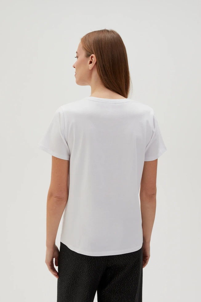 WOMEN'S TSHIRT Z-TS-4533 WHITE