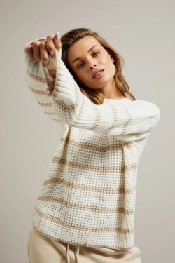SWETER DAMSKI Z-SW-4543 OFF WHITE