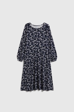 WOMEN'S DRESS L-SU-4901 NAVY-set