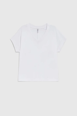 WOMEN'S TSHIRT L-TS-4942 WHITE