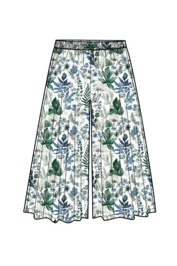 WOMEN'S PANTS L-SP-4938 OFF WHITE-set