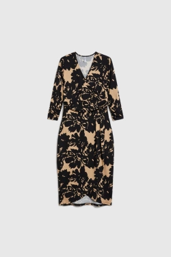 WOMEN'S DRESS L-SU-4902 BLACK-set