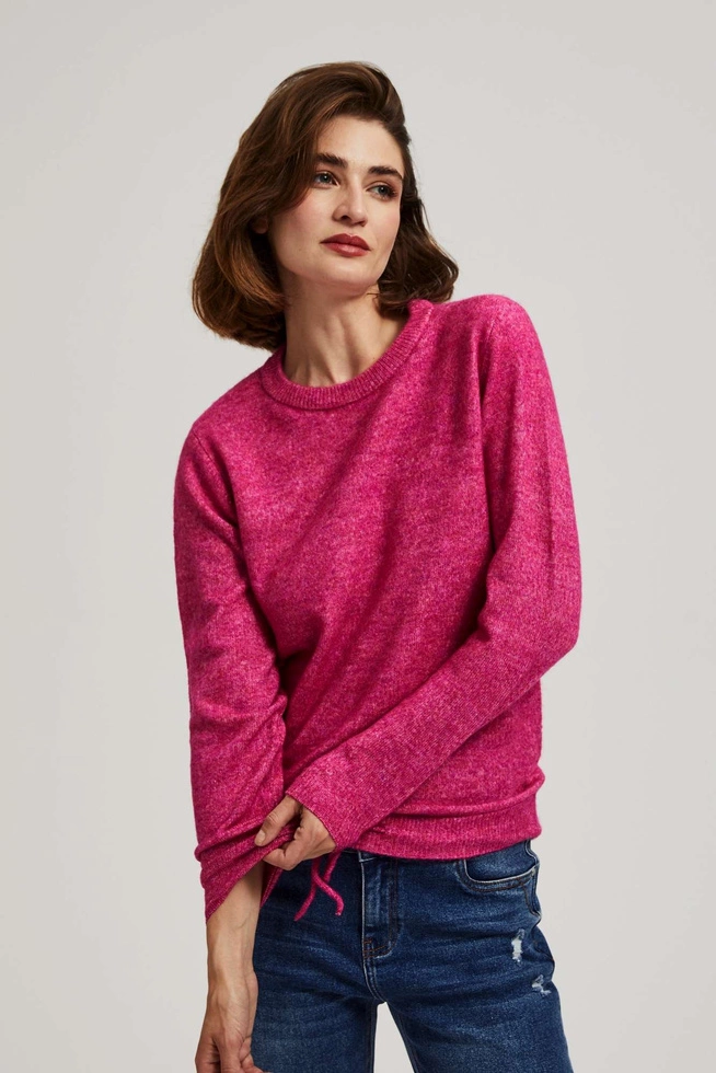 SWETER DAMSKI Z-SW-4255 FUCHSIA MEL