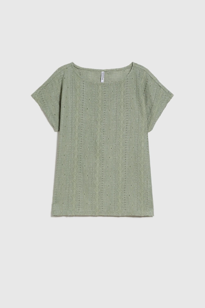 KOSZULKA DAMSKA L-TS-4666 OLIVE