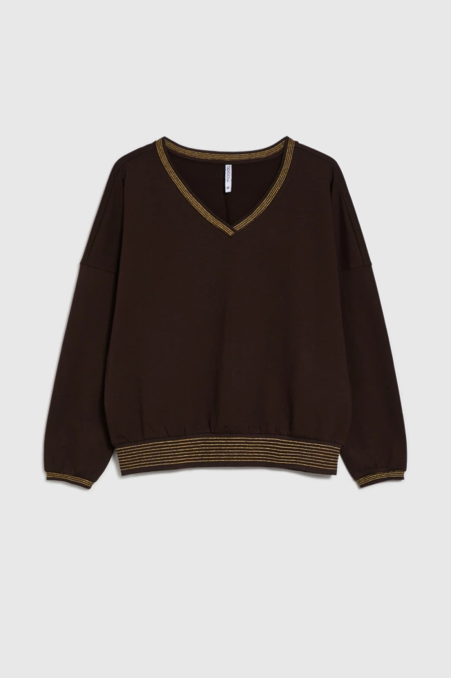 BLUZA DAMSKA Z-BL-4801 BROWN