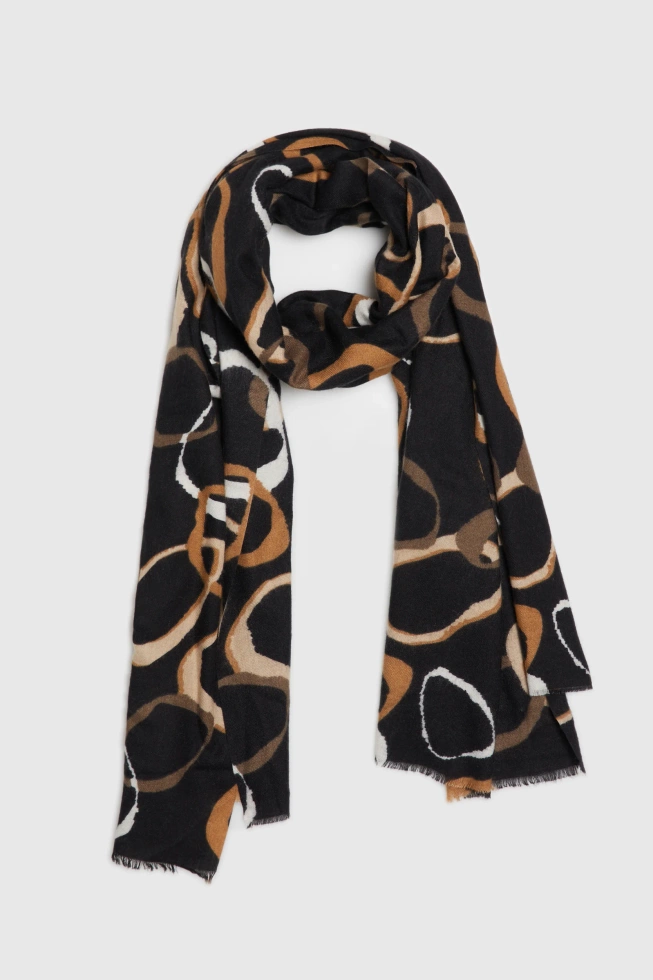 WOMEN'S SCARF Z-SZ-4816 BLACK