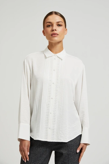 WOMEN'S SHIRT Z-KO-4528 WHITE