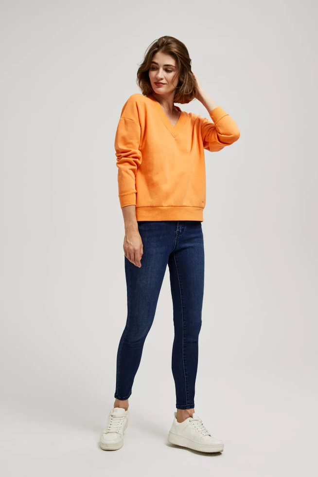 BLUZA DAMSKA Z-BL-4204 L.ORANGE