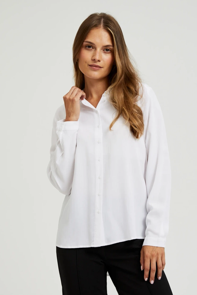 WOMEN'S SHIRT L-KO-4600 WHITE-set