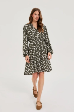 WOMEN'S DRESS Z-SU-4813 D.OLIVE-set