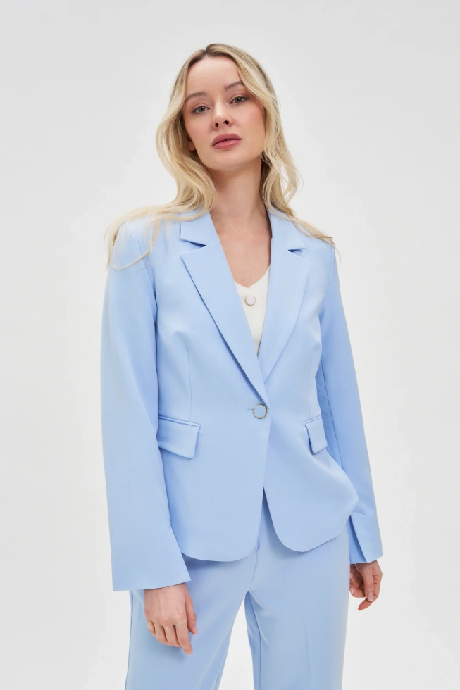 MARYNARKA DAMSKA L-MR-4608 L.BLUE
