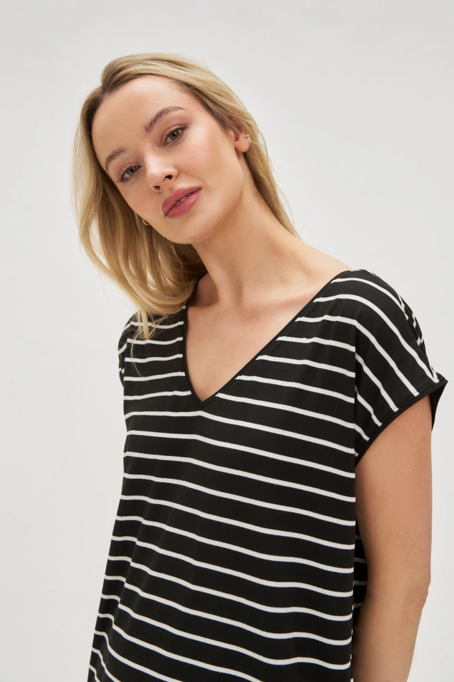 WOMEN'S DRESS L-SU-4645 BLACK