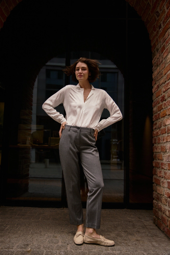 WOMEN'S SHIRT Z-KO-4824 WHITE