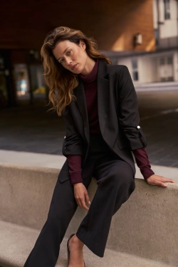 WOMEN'S JACKETS Z-MR-4811 BLACK