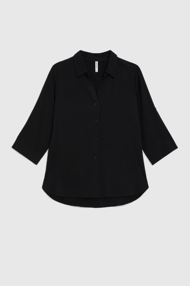 KOSZULA DAMSKA L-KO-4918 BLACK
