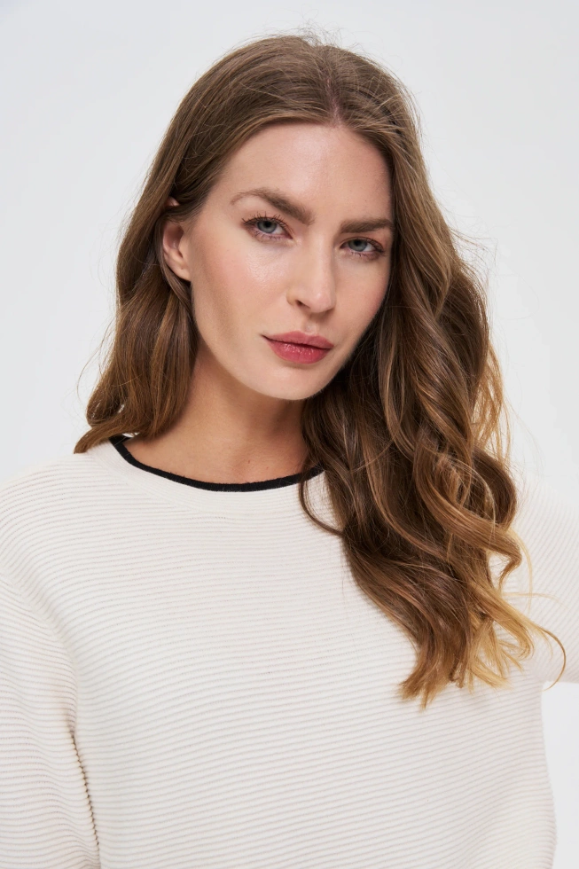 WOMEN'S SWEATER Z-SW-4815 OFF WHITE