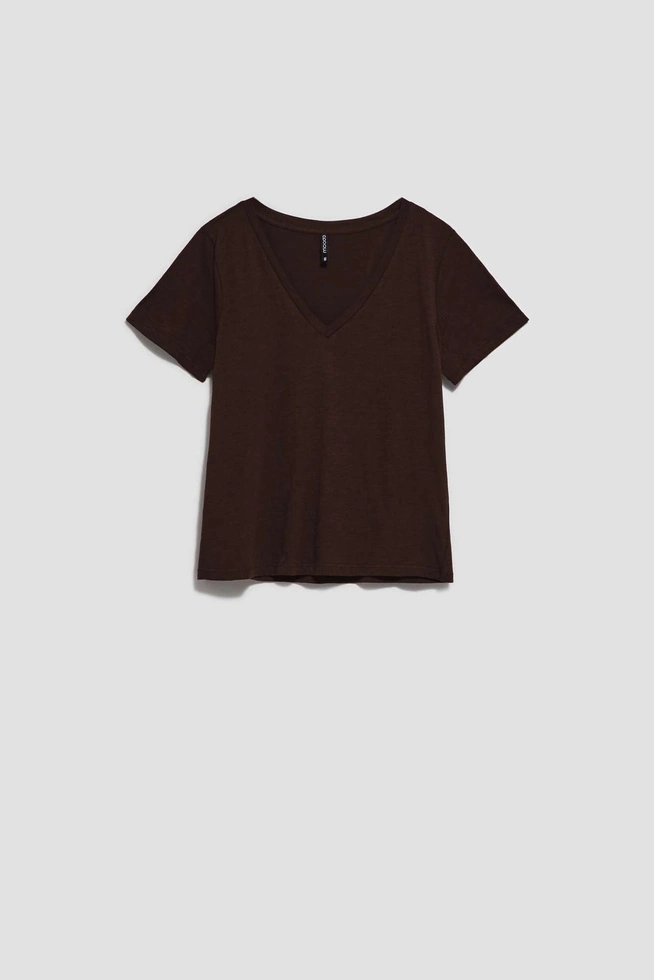 LADIES TSHIRT L-TS-4049 D.OAK