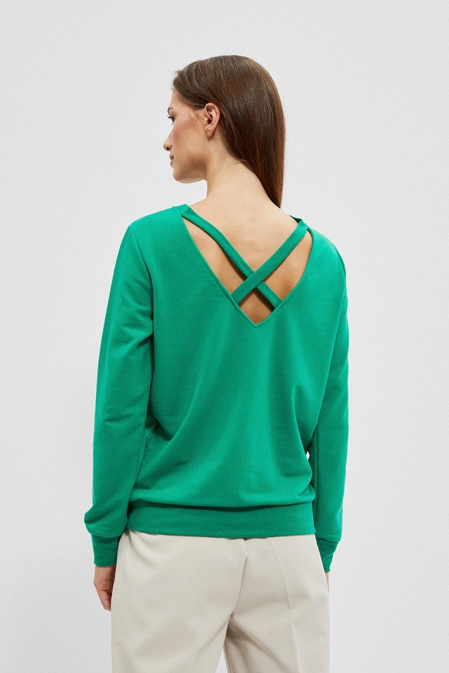 BLUZA DAMSKA L-BL-4000 GREEN