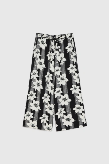 WOMEN'S PANTS L-SP-4941 BLACK