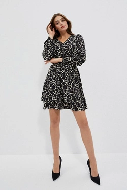 LADIES DRESS L-SU-4012 L.BEIGE