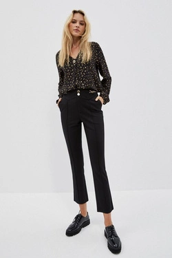 Cigarette pants with a leg 7/8