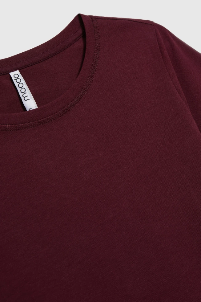 WOMEN'S TSHIRT Z-TS-4804 BURGUNDY-set