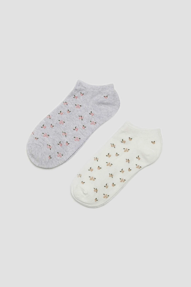 LADIES SOCKS L-SK-4000 OFF WHITE