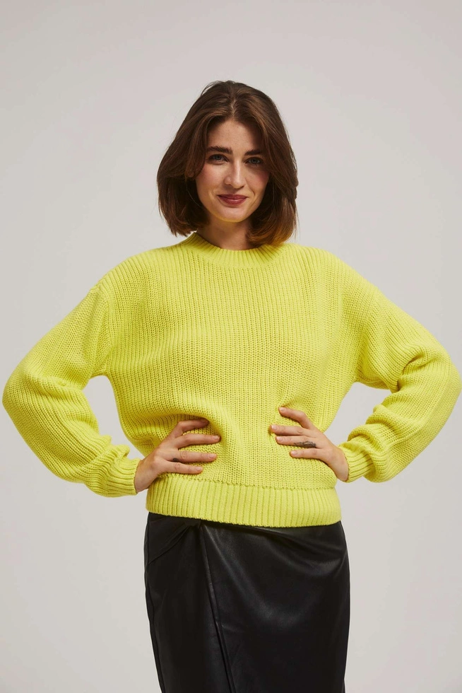 SWETER DAMSKI Z-SW-4259 LIME-pakiet