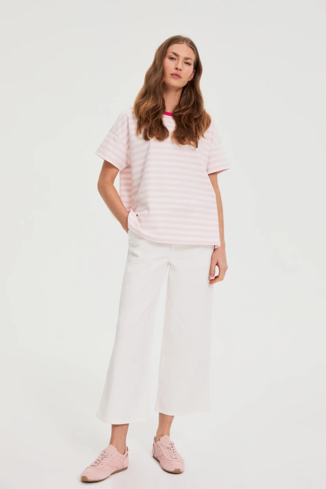 WOMEN'S JEANS L-JE-4901 OFF WHITE