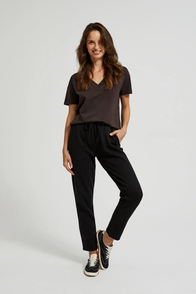 WOMEN'S JOGGING PANTS Z-DR-4500 BLACK