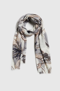 WOMEN'S SCARF L-SZ-4932 GREY-set
